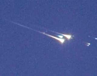 WTF Enters Earth's Atmosphere