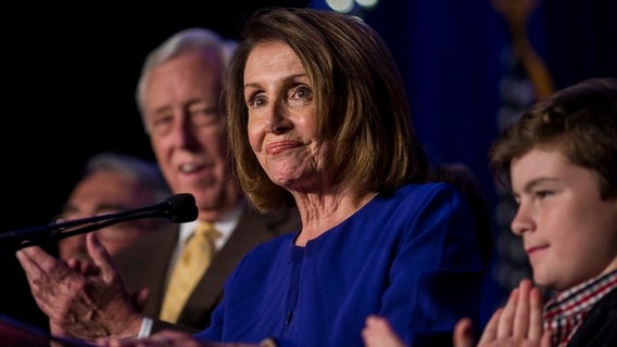 Pelosi nominated by House Democrats to lead them in new Congress