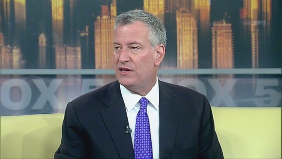 De Blasio files paperwork to set up run for NY governor