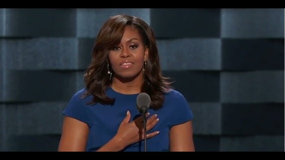 People on social media want Michelle Obama to run in 2020