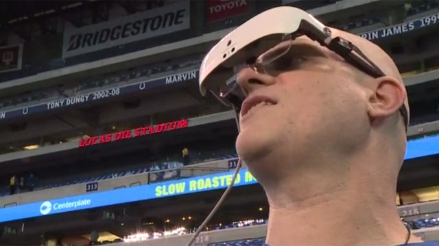 Visor lets legally blind fan watch NFL game