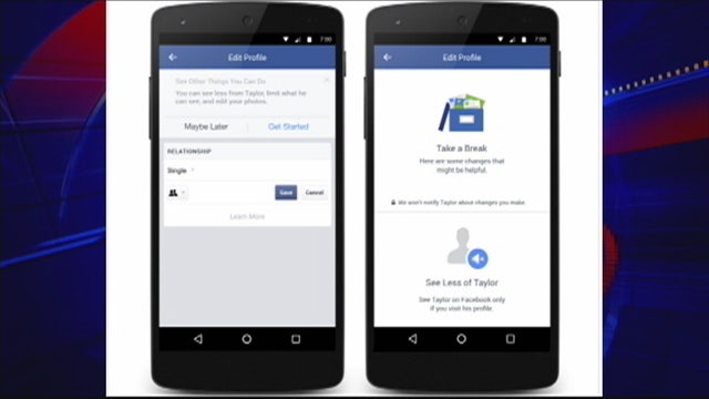 Facebook launching 'breakup protection' feature