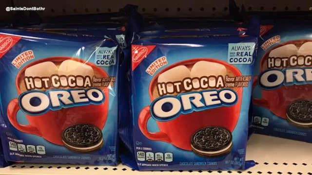Hot Cocoa and Winter Oreos are finally here