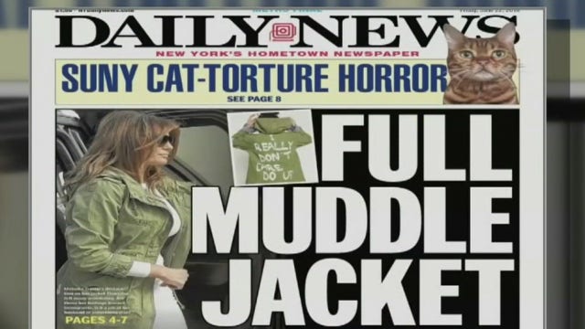 Melania Trump sent a message, but to whom?