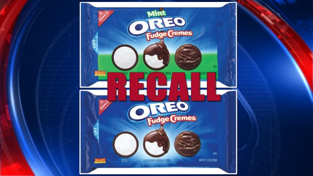 Two OREO products being recalled