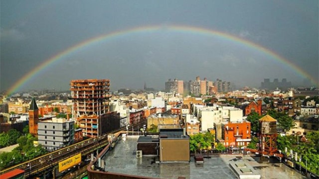 More rain before clear skies for NY area
