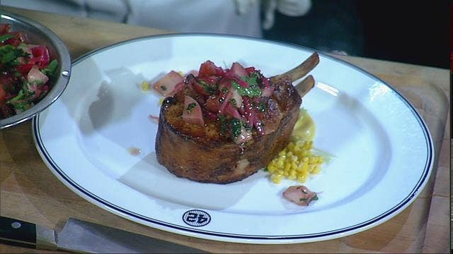 Grilled Berkshire Double Pork Chop