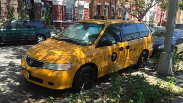 Taxi, van among NYC Airbnb rentals