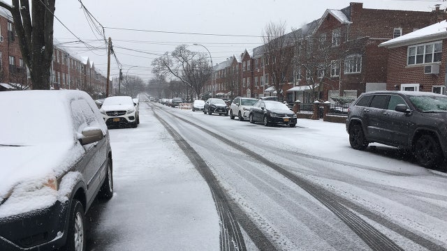 Storm brings snow, freezing rain to New Jersey, New York