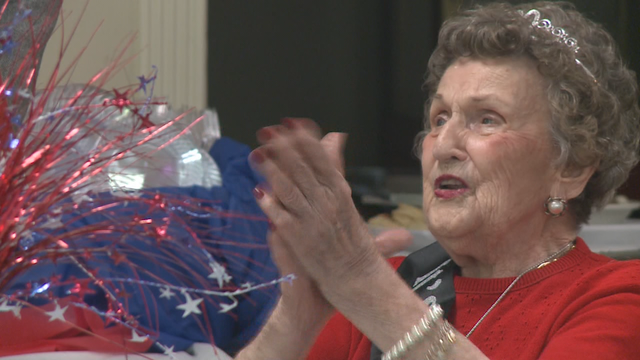 100th birthday party for Pearl Harbor survivor