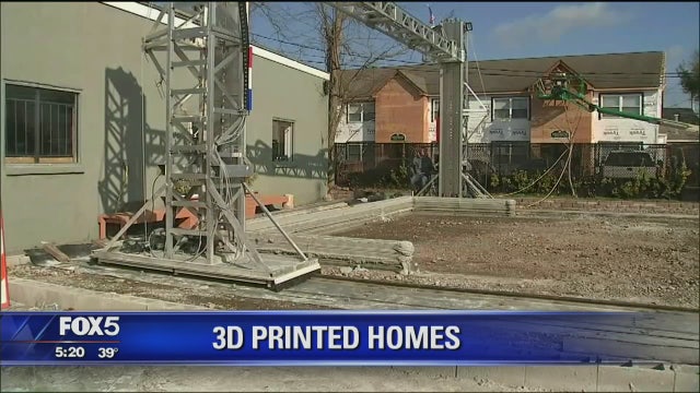 Machine could build home in 2 days