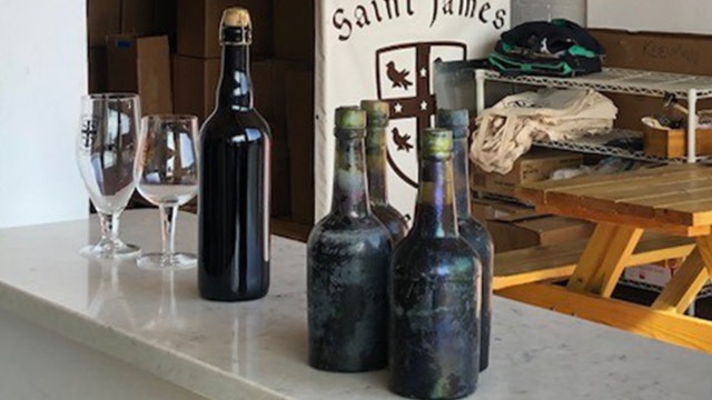 Ale bottles from 1886 shipwreck help spawn a new beer