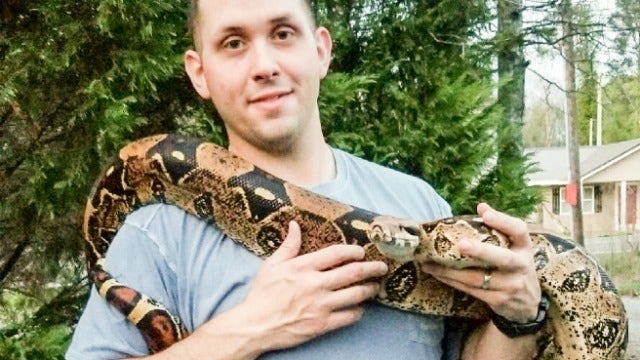 GA deputy finds scaly 'suspect' a new home