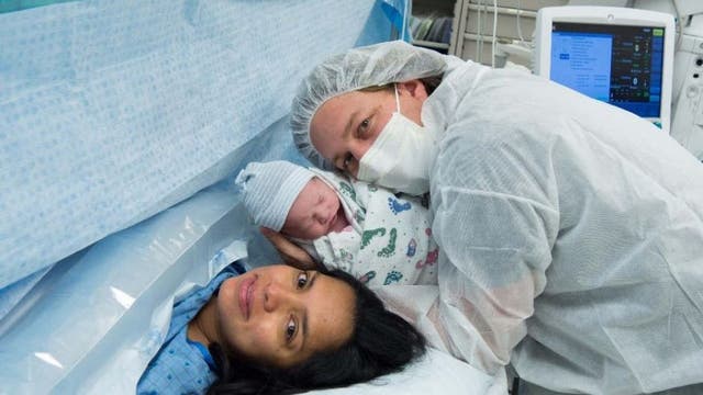 Father says he was charged for 'skin to skin' contact with newborn