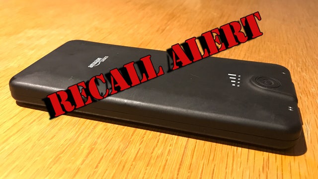 AmazonBasics portable chargers recalled