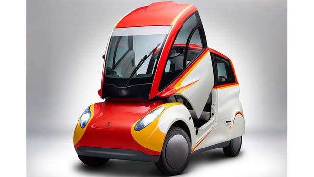 Shell unveils 89 mpg car
