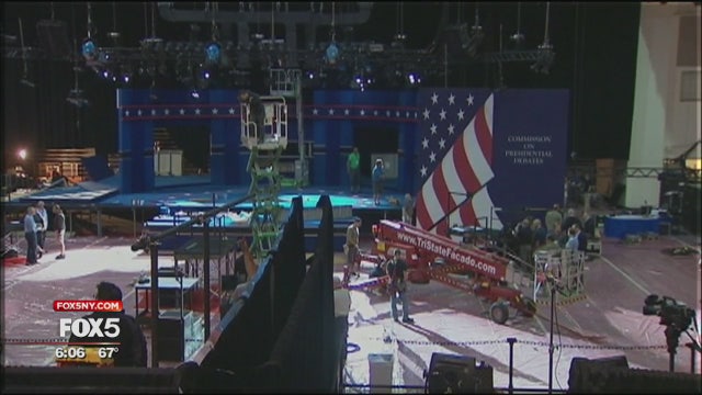 Hofstra University prepares for presidential debate