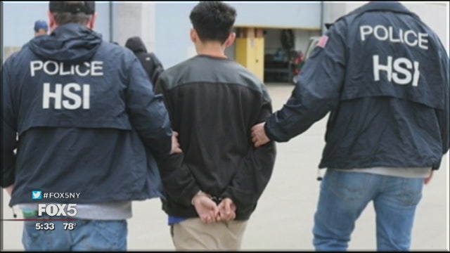 ICE, police arrest 45 in New York area gang sweep