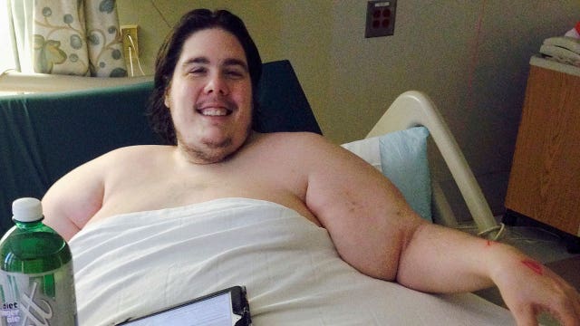 800-pound man vows to slim down