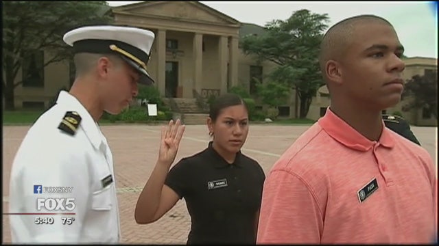 U.S. Merchant Marine Academy indoctrination begins
