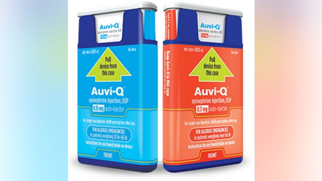 Auvi-Q epinephrine injector recall