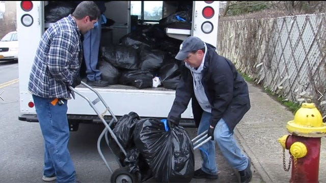 Bags of undelivered mail found in Long Island yard