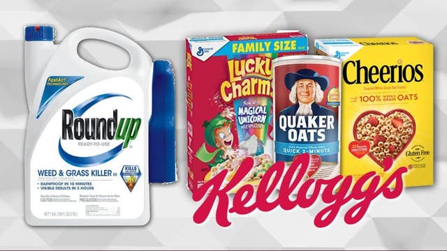 Study: Weed killer found in oat cereal and granola bars