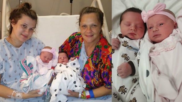 Mother, daughter give birth at same hospital on same day