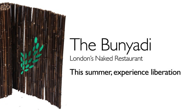 Naked dining restaurant set to open in London