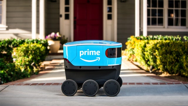 Amazon testing self-driving delivery robots