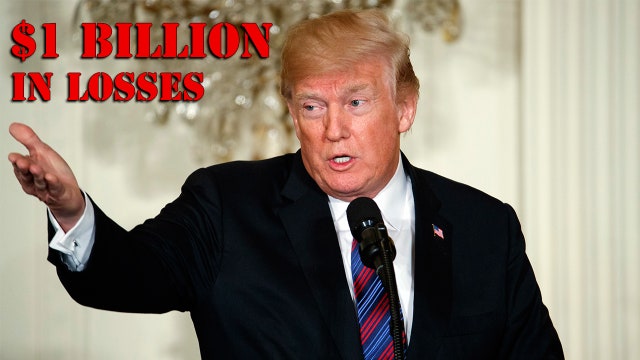 Trump lost more than $1 billion from 1985 to 1994, New York Times reports