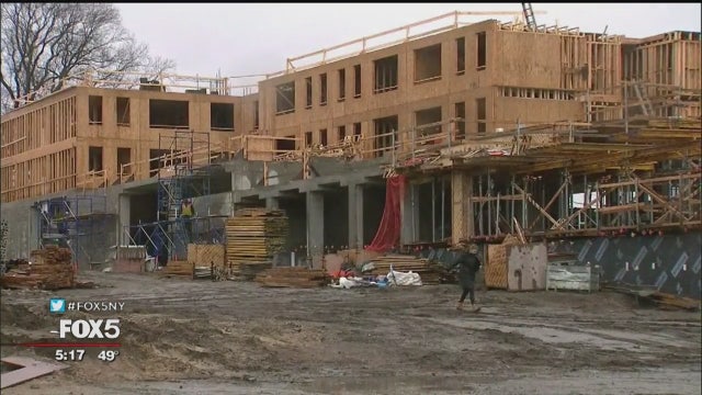 Affordable housing units being built on Long Island