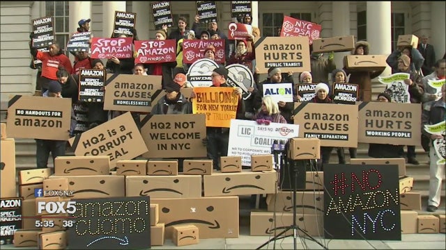 Amazon dumps NYC: Drops new headquarters plan