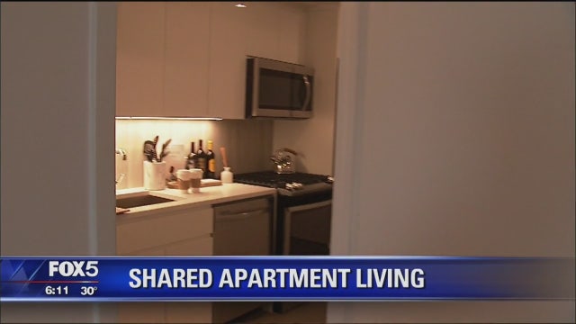 Apartment hunters moving in with strangers or 'co-living'
