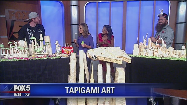 What is tapigami? | Artists Danny Scheibel and Eben Burgoon