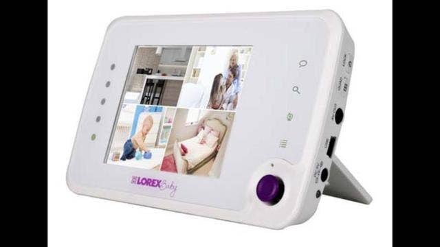 Lorex recalls video baby monitors due to burn hazard