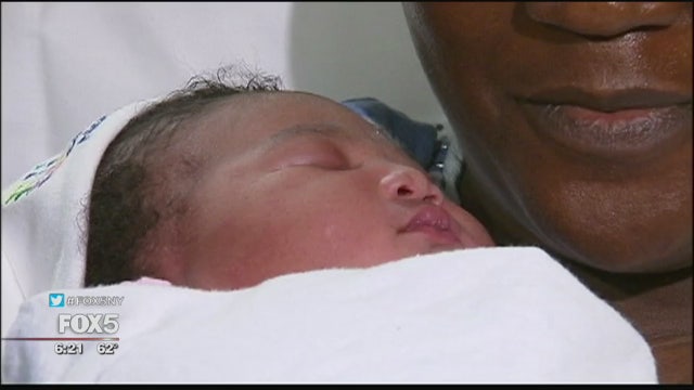 Baby born in World Trade Center transit hub