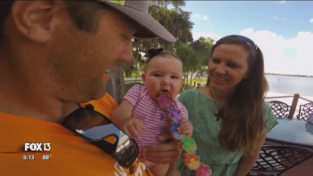 Winter Haven skiing baby becomes internet star