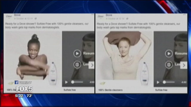 Dove's 'black-to-white' soap ad sparks outrage