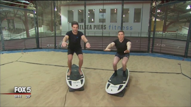 Getting beach body ready at Chelsea Piers