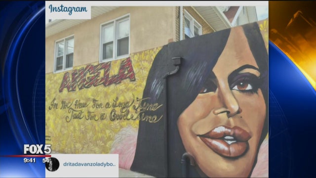 Mural for 'Big Ang' on Staten Island; special tribute on VHI