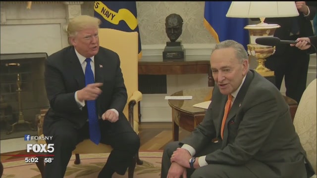 Trump agrees to $2 trillion infrastructure goal, Schumer says