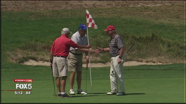 Benefits of replacing meetings with tee times