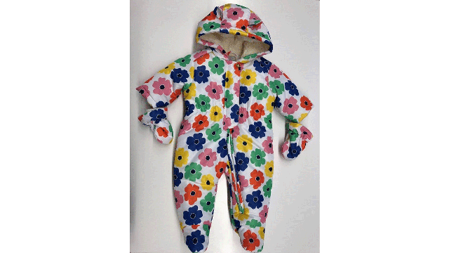 Children's Place recalls infant snowsuits
