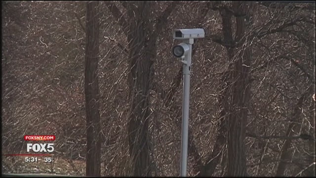 Red light camera cut down on Long Island