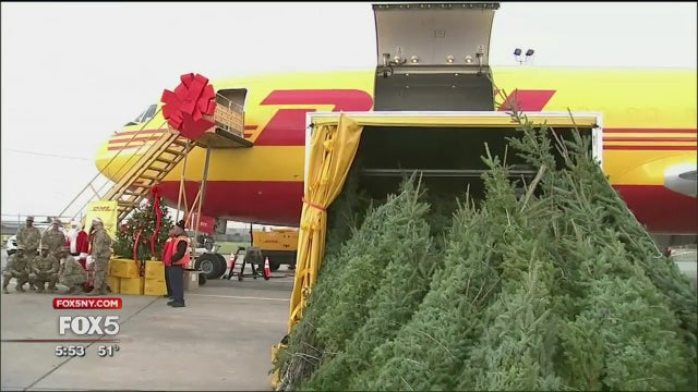 Christmas trees, letters, gifts headed to U.S. troops overseas