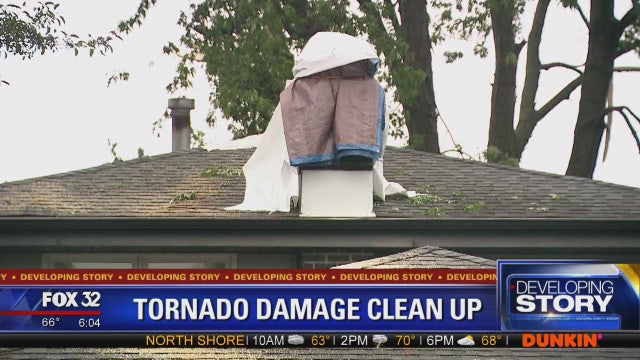 Tornado reported in NW Indiana as storms move through Chicago area on Memorial Day