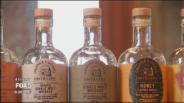 Orange County Distillery's scenic views and craft spirits