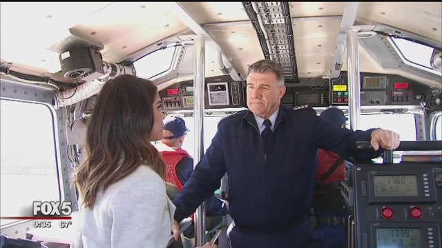 Coast Guard's highest ranking officer on mammoth tasks