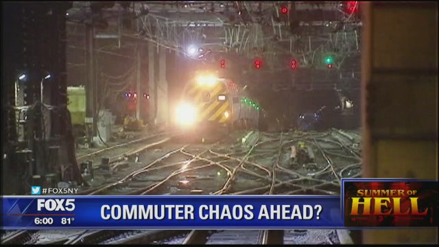 Start of 'Summer of Hell' Penn Station commute